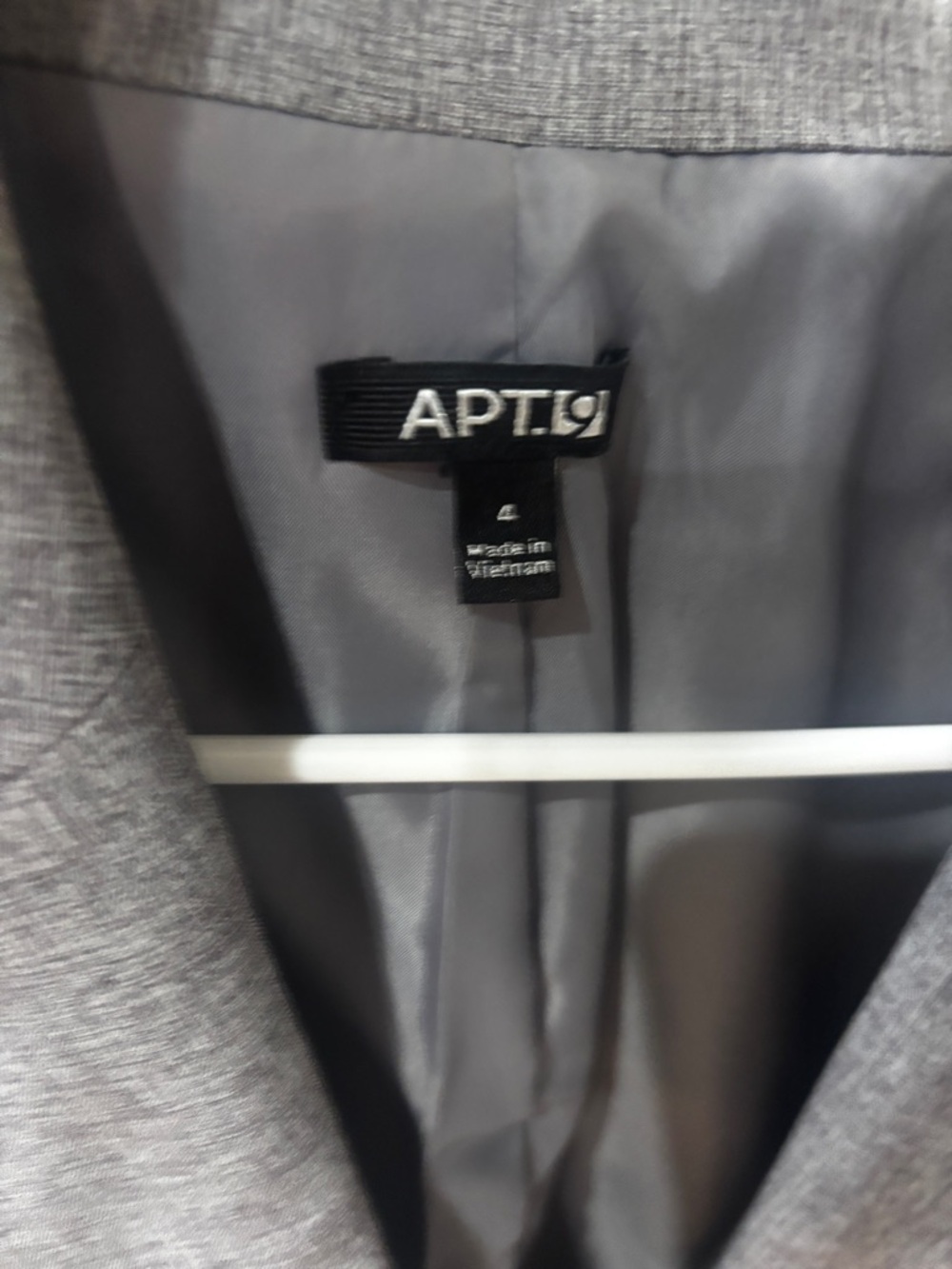 Apt. 9 Light Gray Women's Blazer